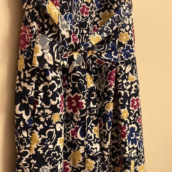 Floral banana republic tie-front dress - Picture 4 of 7